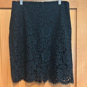 Banana Republic Lace Pencil Skirt